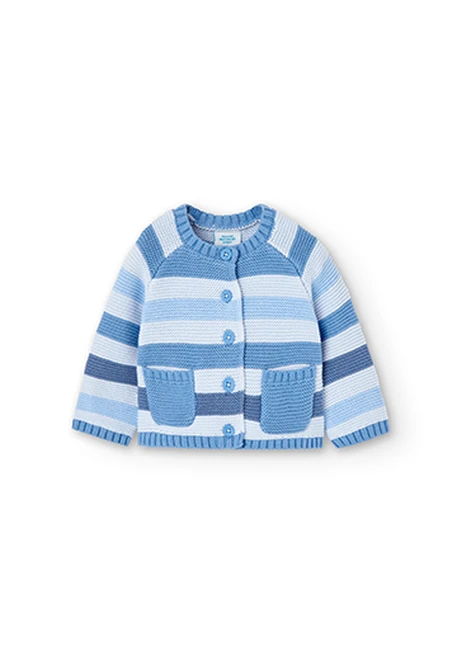 Gilet à rayures pour bébé