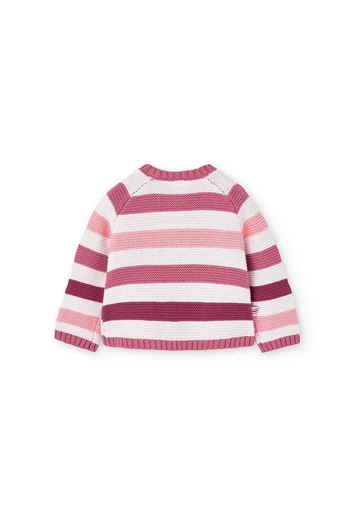Gilet à rayures pour bébé