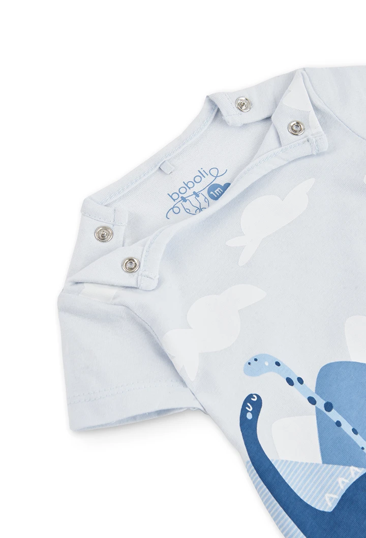 Grenouillère en tricot pour bébé garçon
