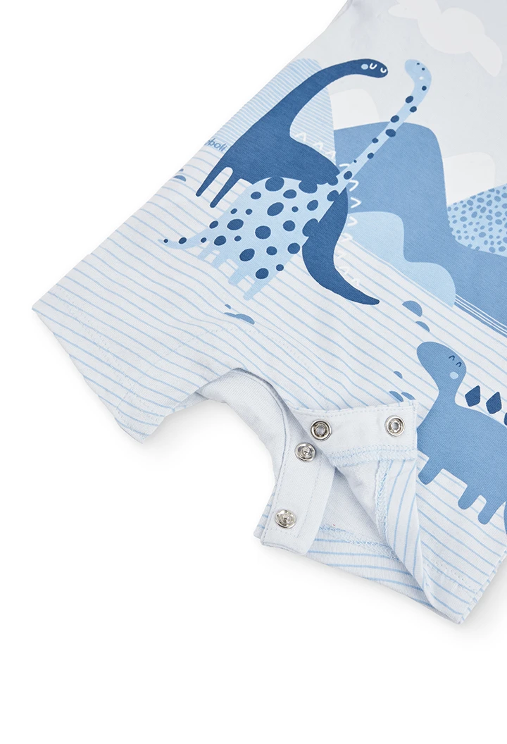 Grenouillère en tricot pour bébé garçon