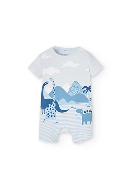 Grenouillère en tricot pour bébé garçon