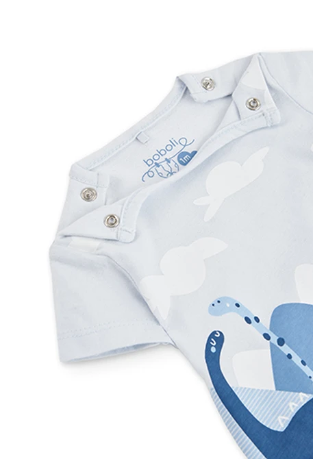 Grenouillère en tricot pour bébé garçon