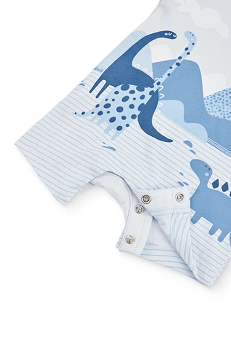 Grenouillère en tricot pour bébé garçon