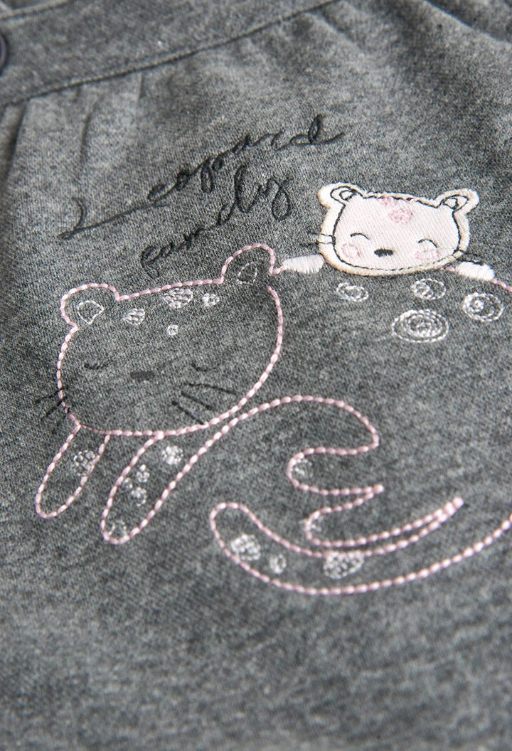 Pack en tricot pour bébé fille -BCI