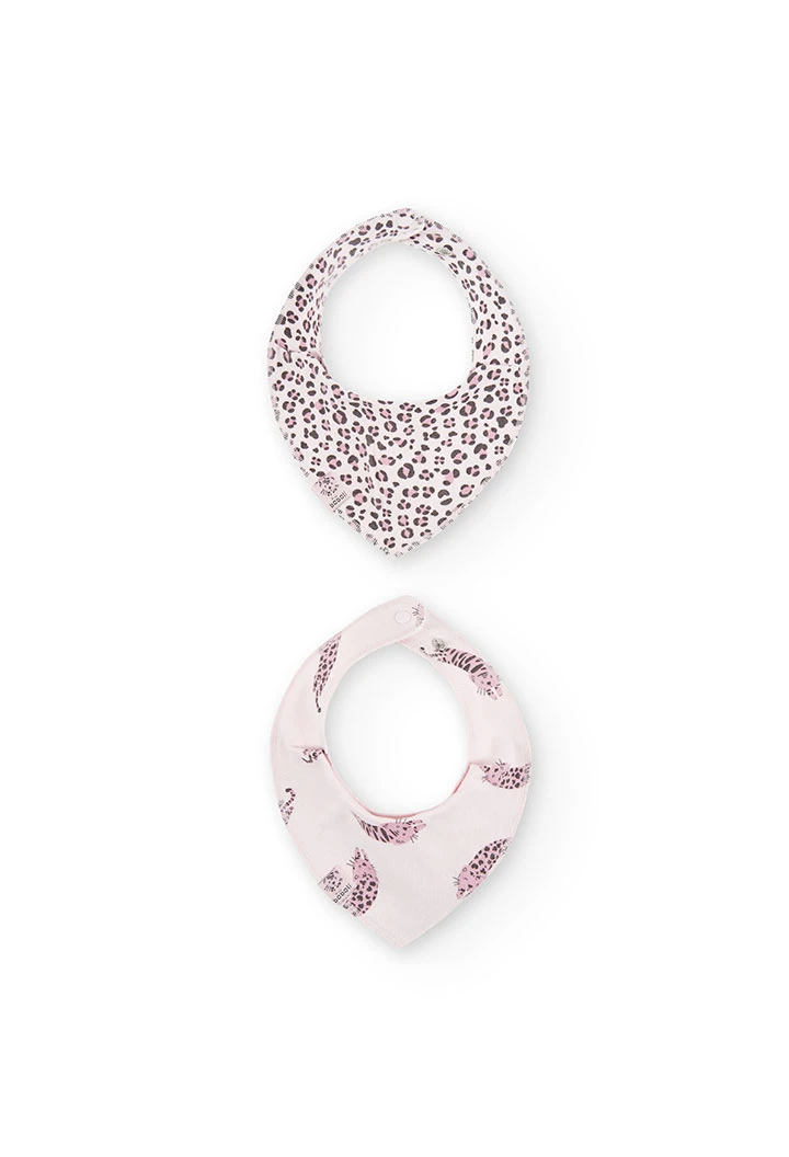 Pack de 2 foulards côtelés pour bébé -BCI