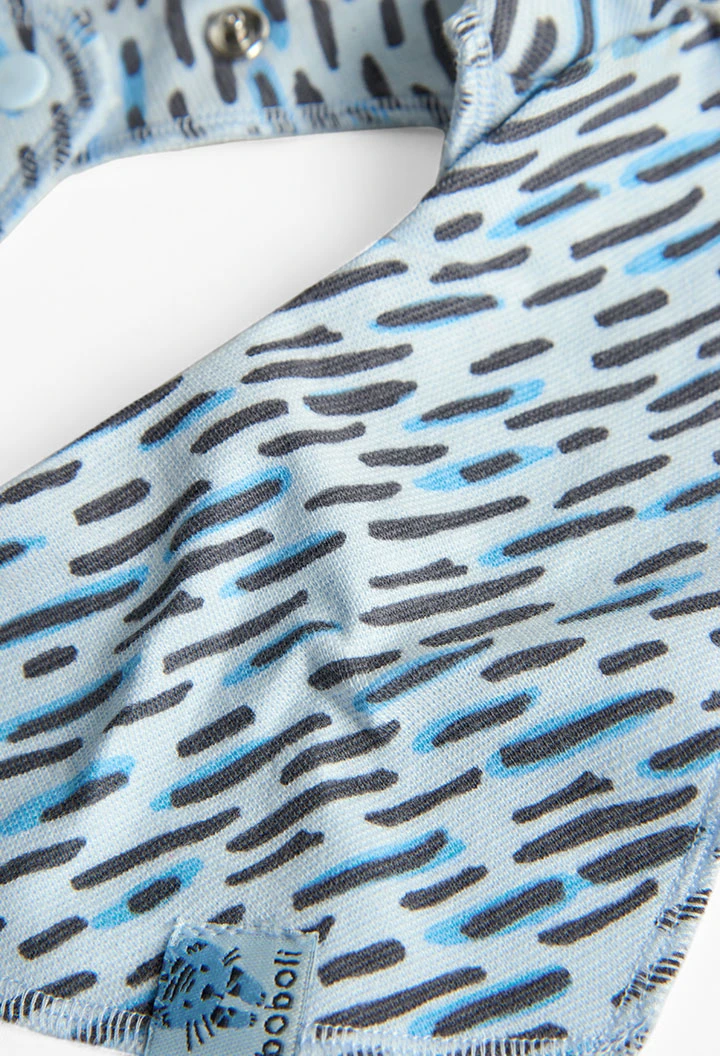 Pack 2 ribbed foulards for baby -BCI