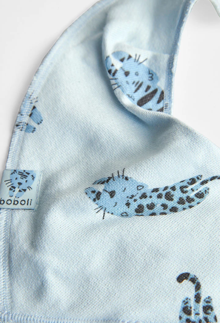 Pack 2 ribbed foulards for baby -BCI