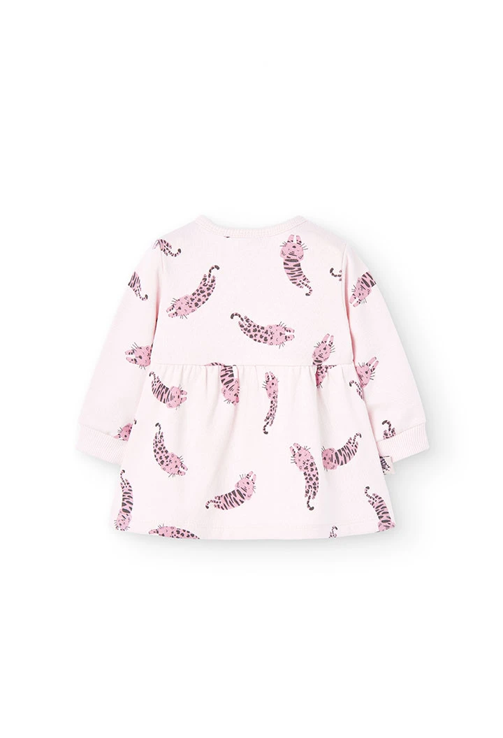 Fleece dress for baby girl -BCI
