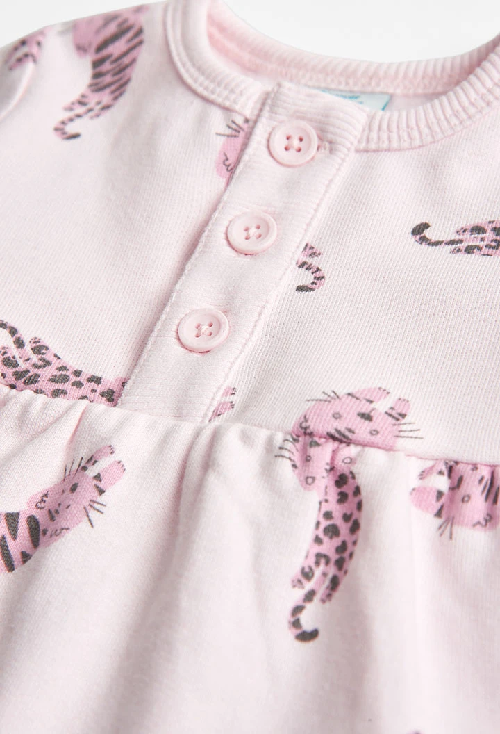 Fleece dress for baby girl -BCI