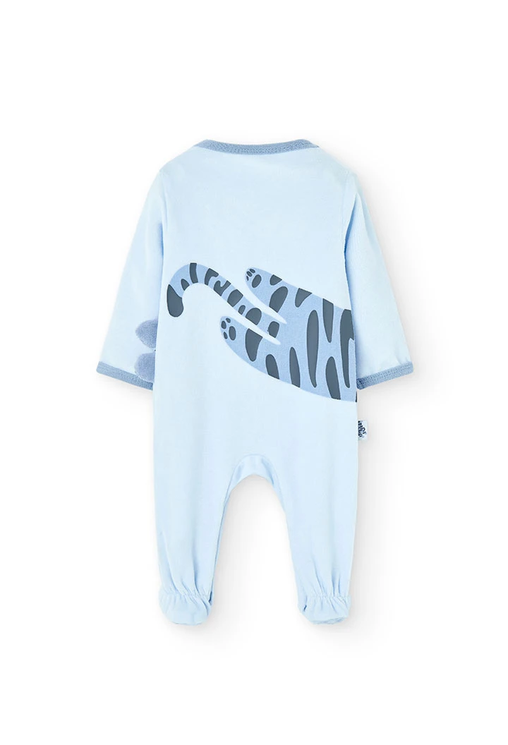 Velour play suit for baby -BCI
