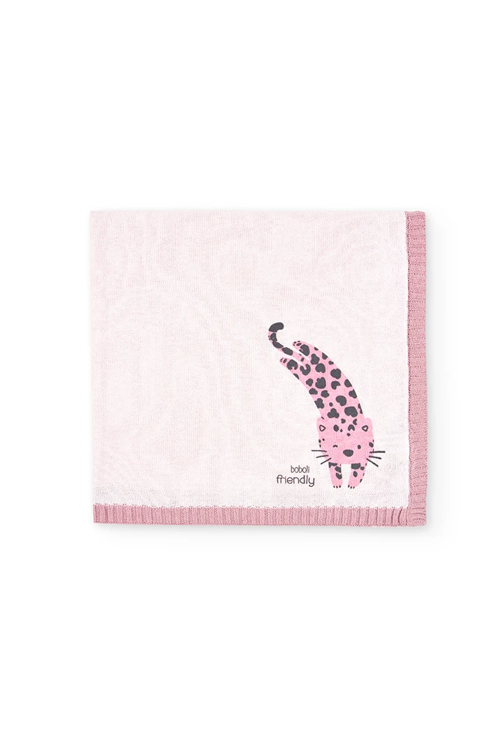 Couverture tricotée pour bébé -BCI