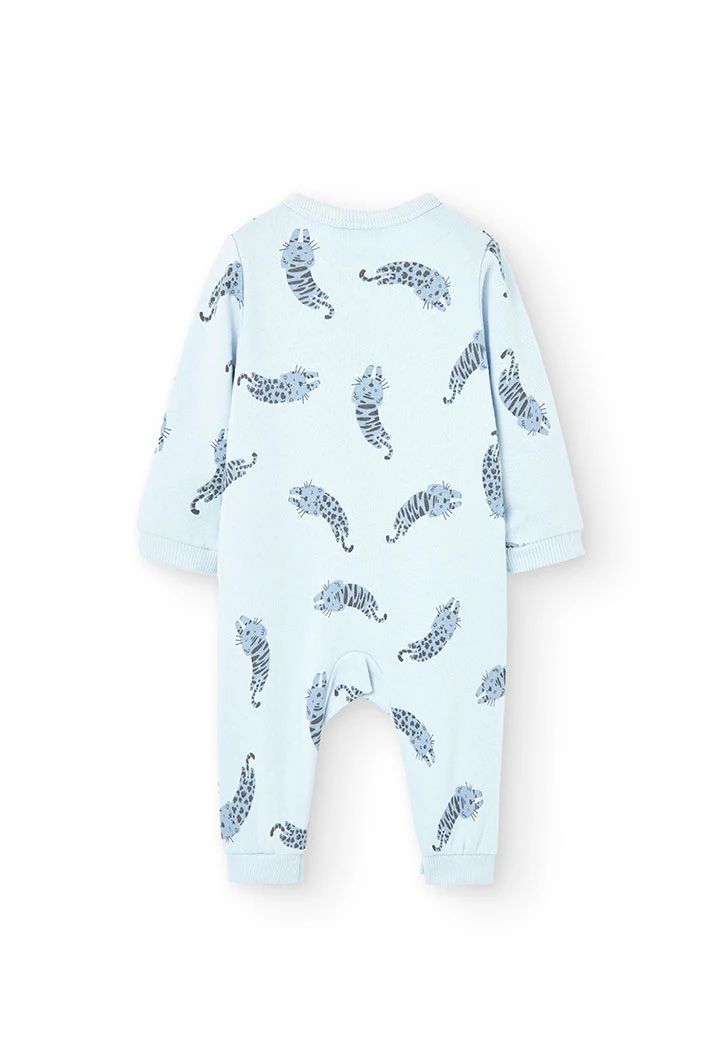 Fleece play suit for baby boy -BCI