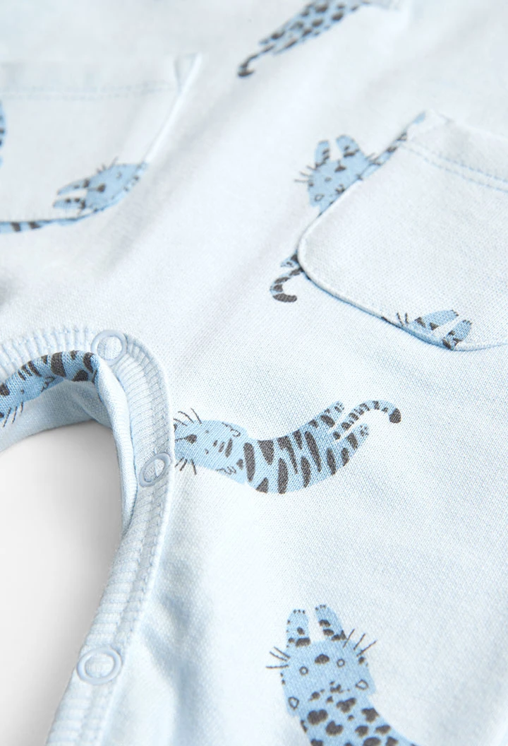 Fleece play suit for baby boy -BCI