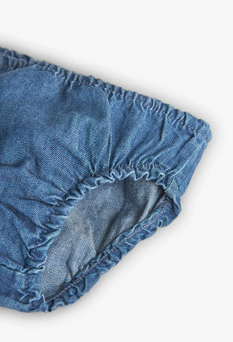 Jeanskleid kombiniert, für Babies, in Farbe Blau