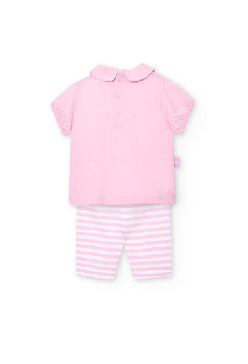 Pack de punt de bebè nena en rosa