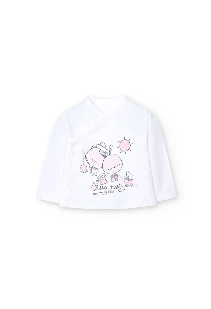 Pack imprimé rose avec boîte cadeau bébé