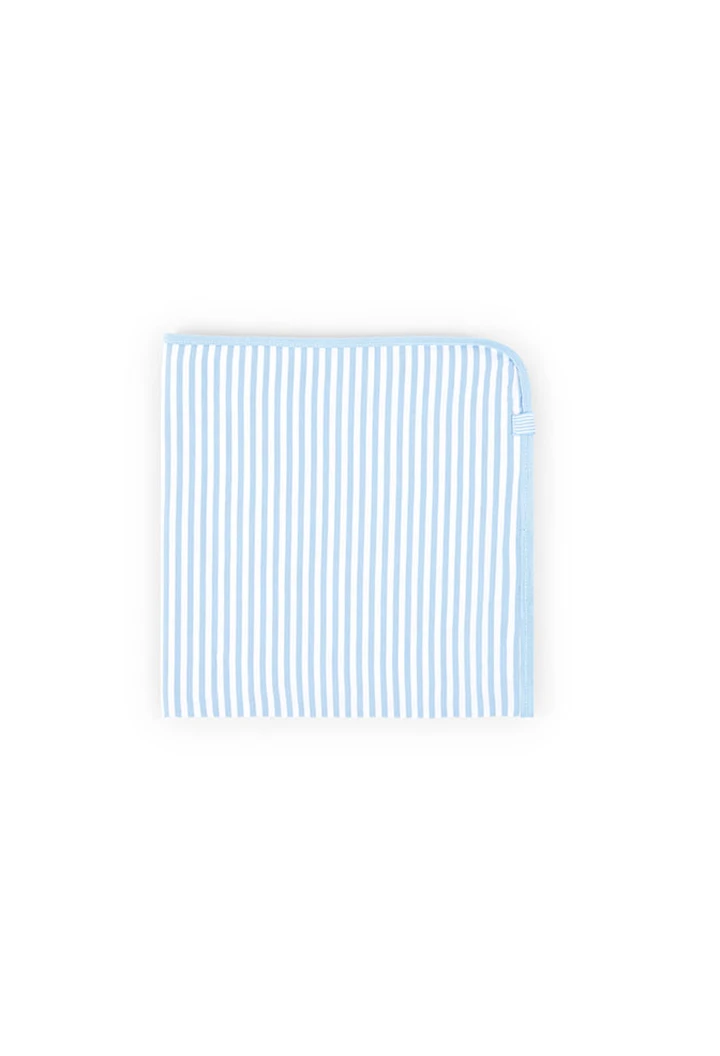 Couverture bébé tricotée, imprimée