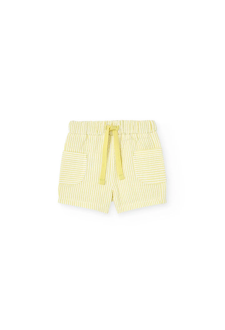 Kombiniertes Strickset für Baby Jungen in Grün.