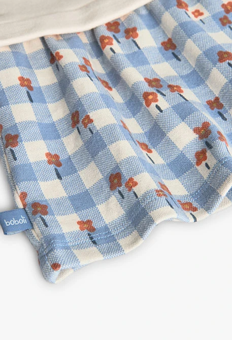 Vestit cru de quadres