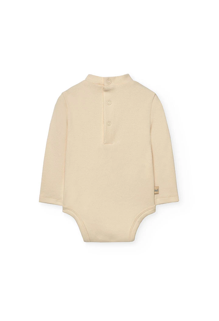 Ensemble bébé tricot gris animal