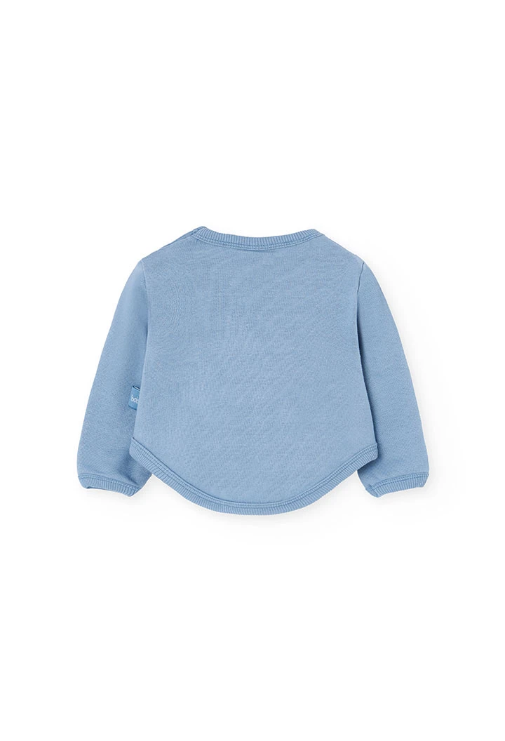 Baby knitted set in grey