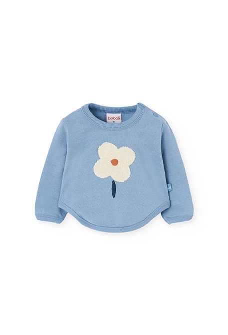 Ensemble pour bébé en tricot gris