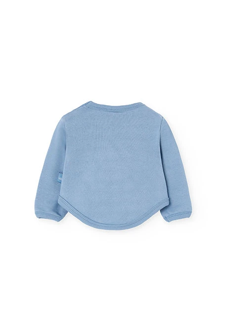 Completo neonato in maglia grigia