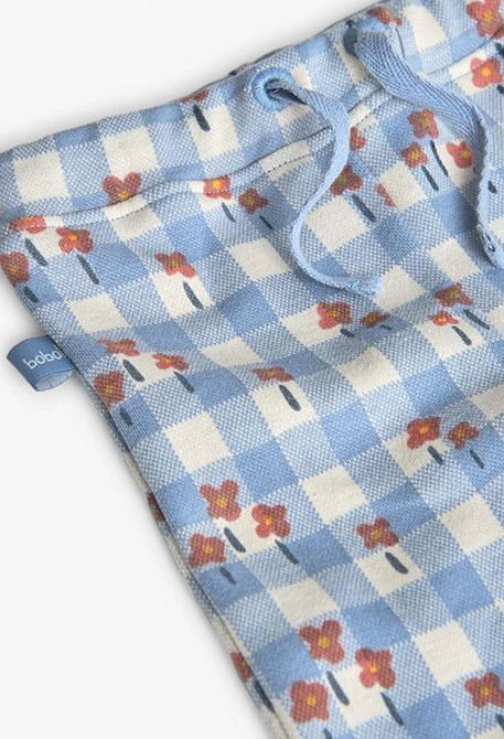 Conjunto bebé de malha em cinza