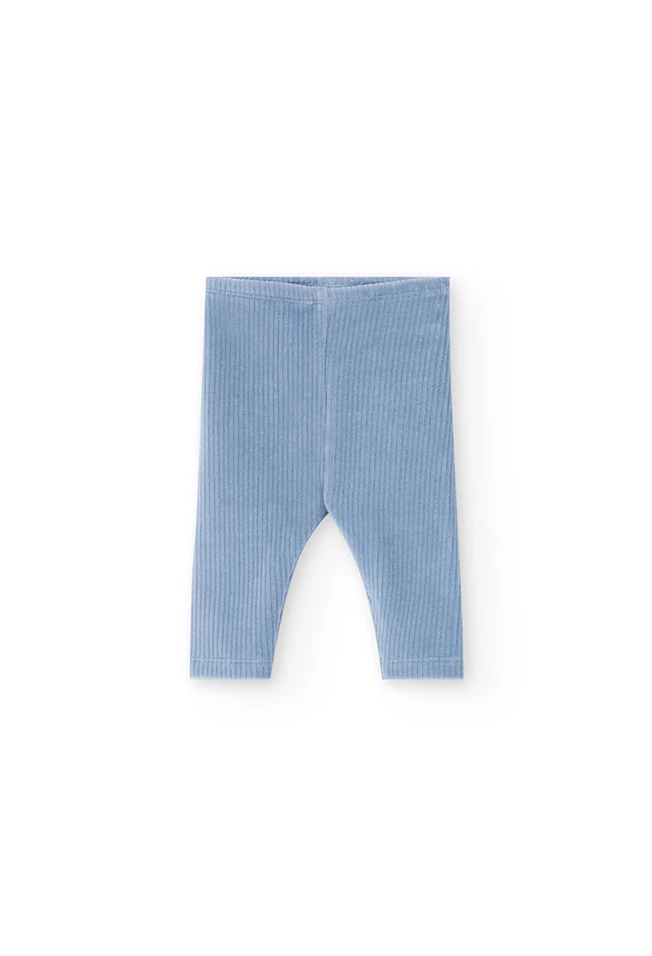 Cream knitted baby set with flowers