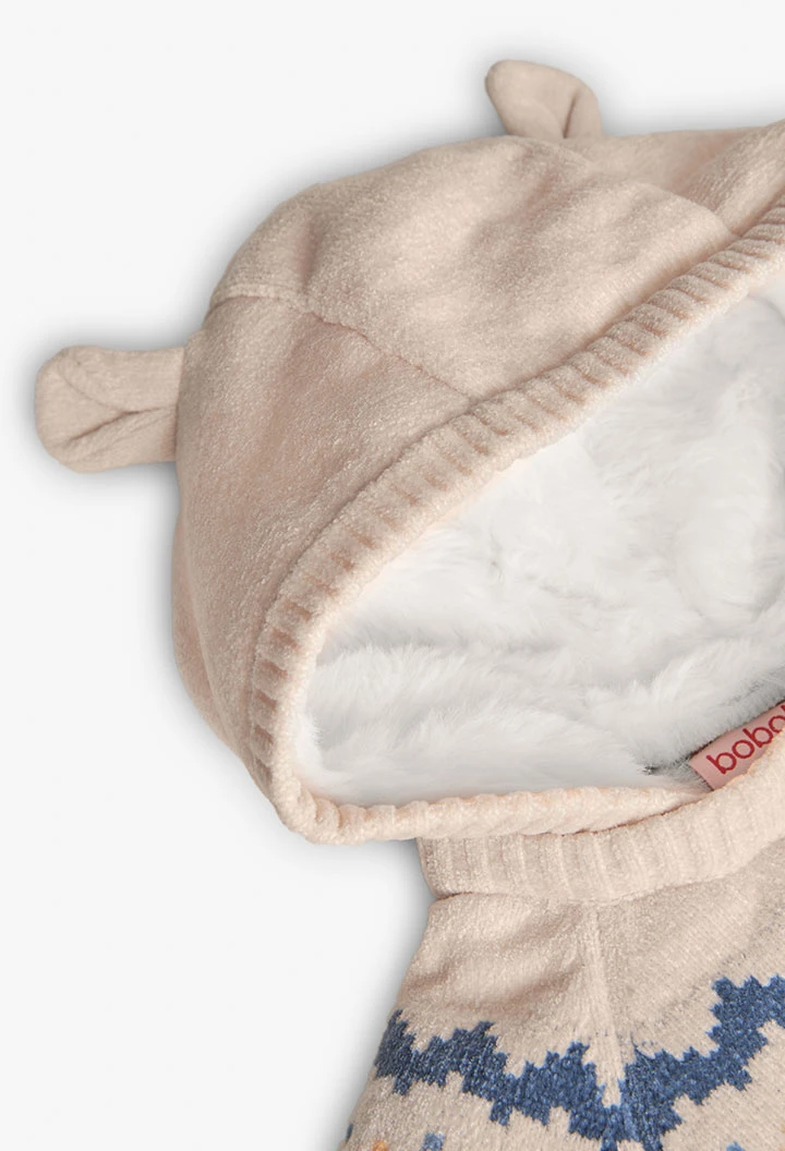 Veste bébé écrue