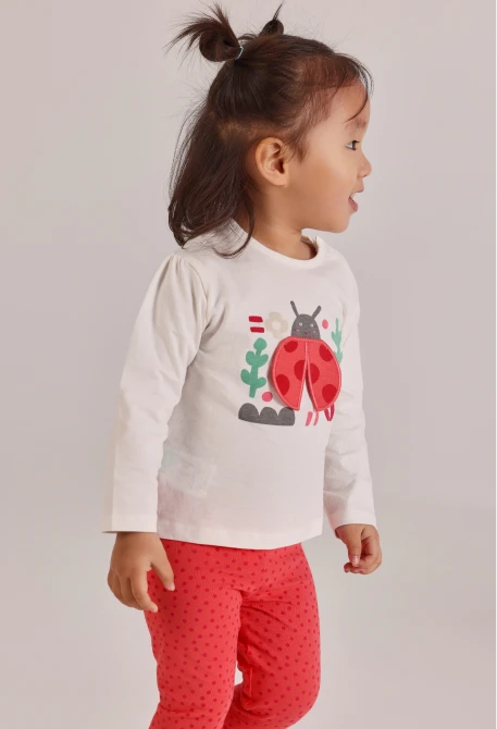 Conjunto bebé algodão em branco