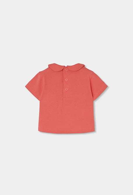 Conjunto bebé algodão rosa