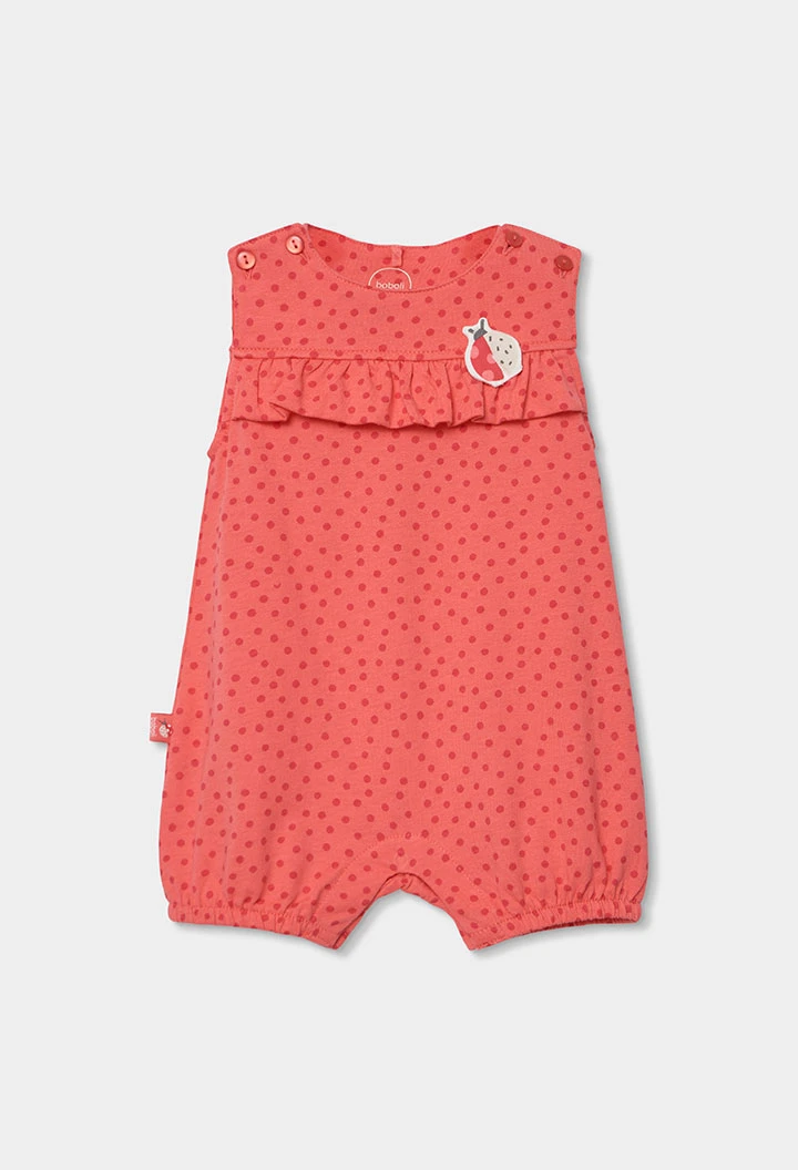 Pijama de bebé em algodão com estampado