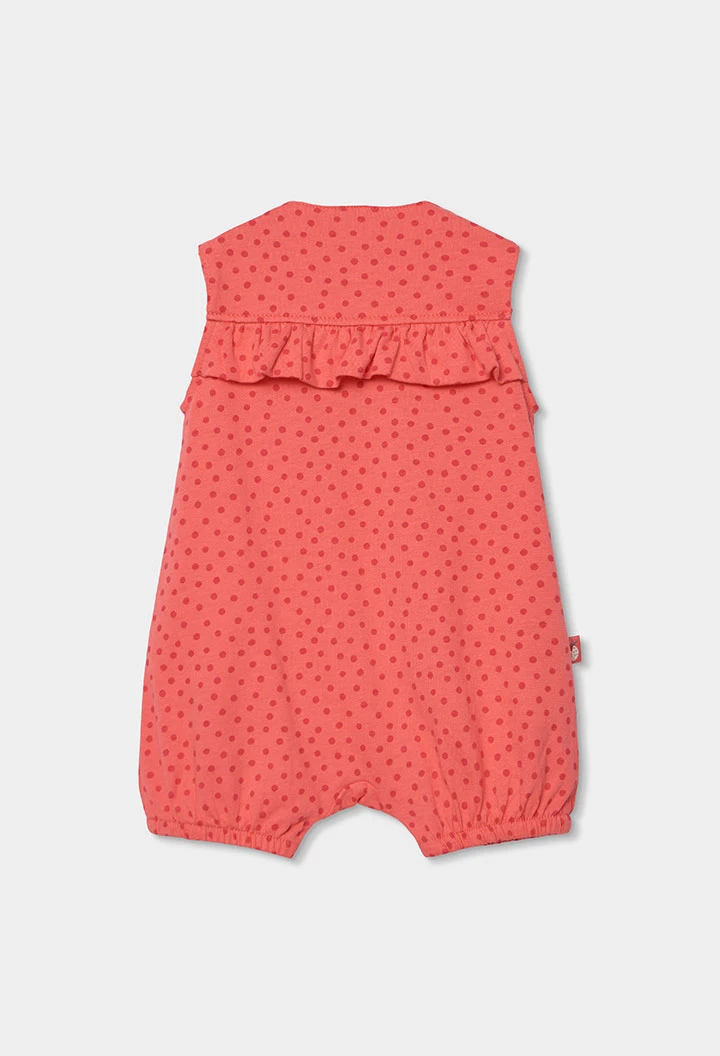 Pijama de nadó de cotó amb estampat