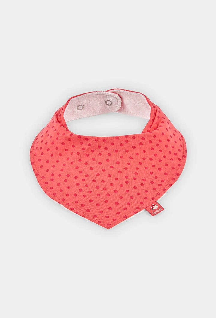 Pack of 2 printed cotton baby bibs