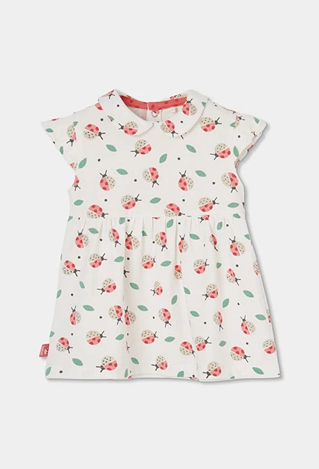Robe bébé en maille avec imprimé