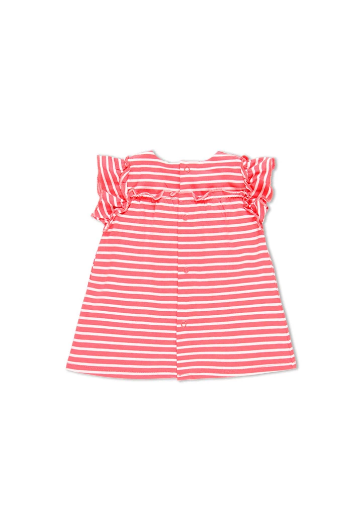 Robe à rayures pour bébé fille