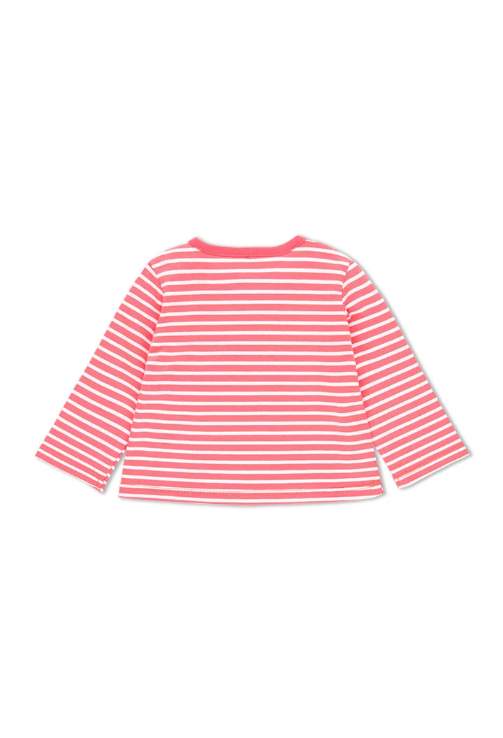 T-Shirt tricot à rayures pour bébé fille