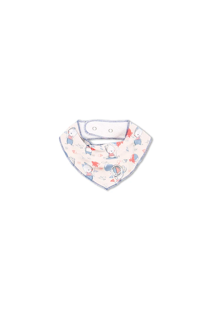 Pack de 2 foulards côtelés pour bébé