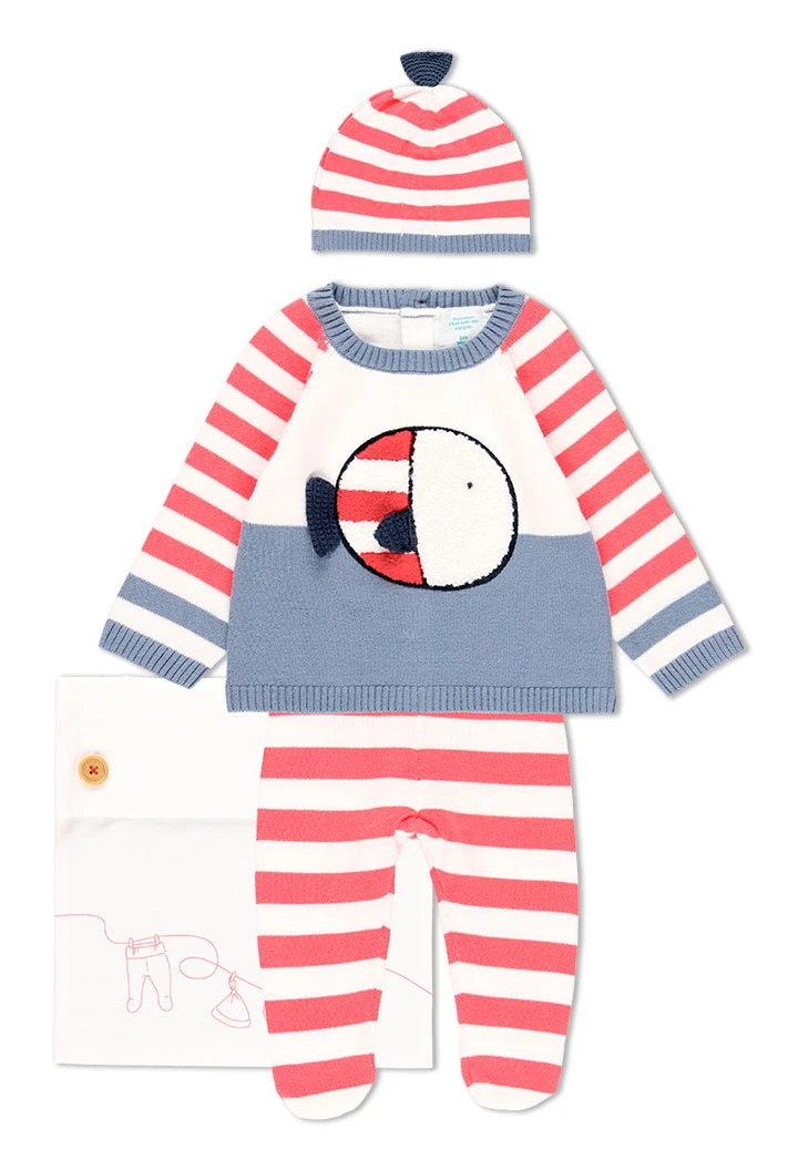 Pack en tricot pour bébé - organique