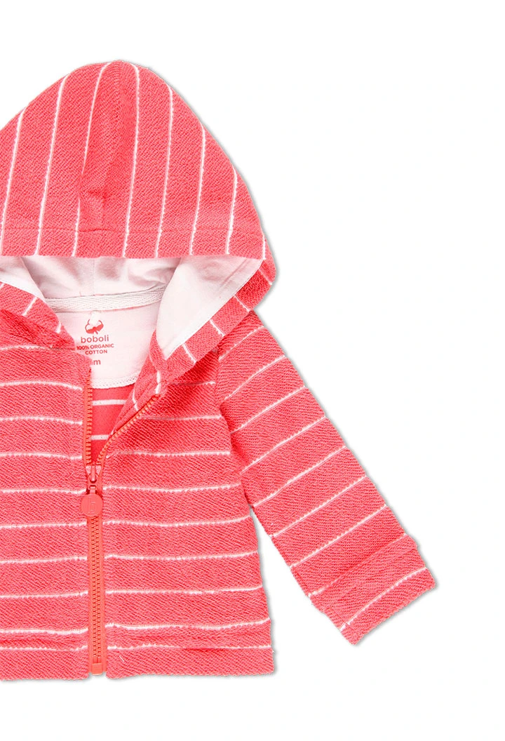 Gilet à rayures pour bébé