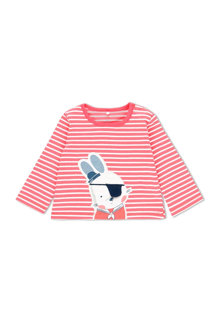 T-Shirt tricot à rayures pour bébé garçon