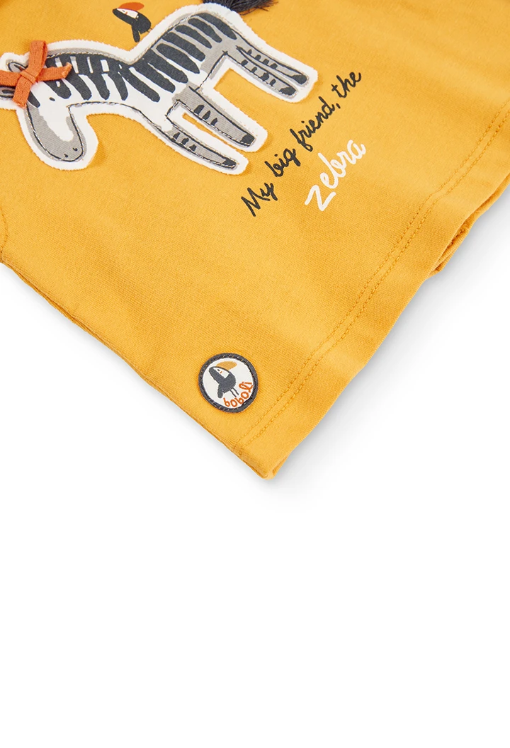 Pack en tricot bi matiere pour bébé fille
