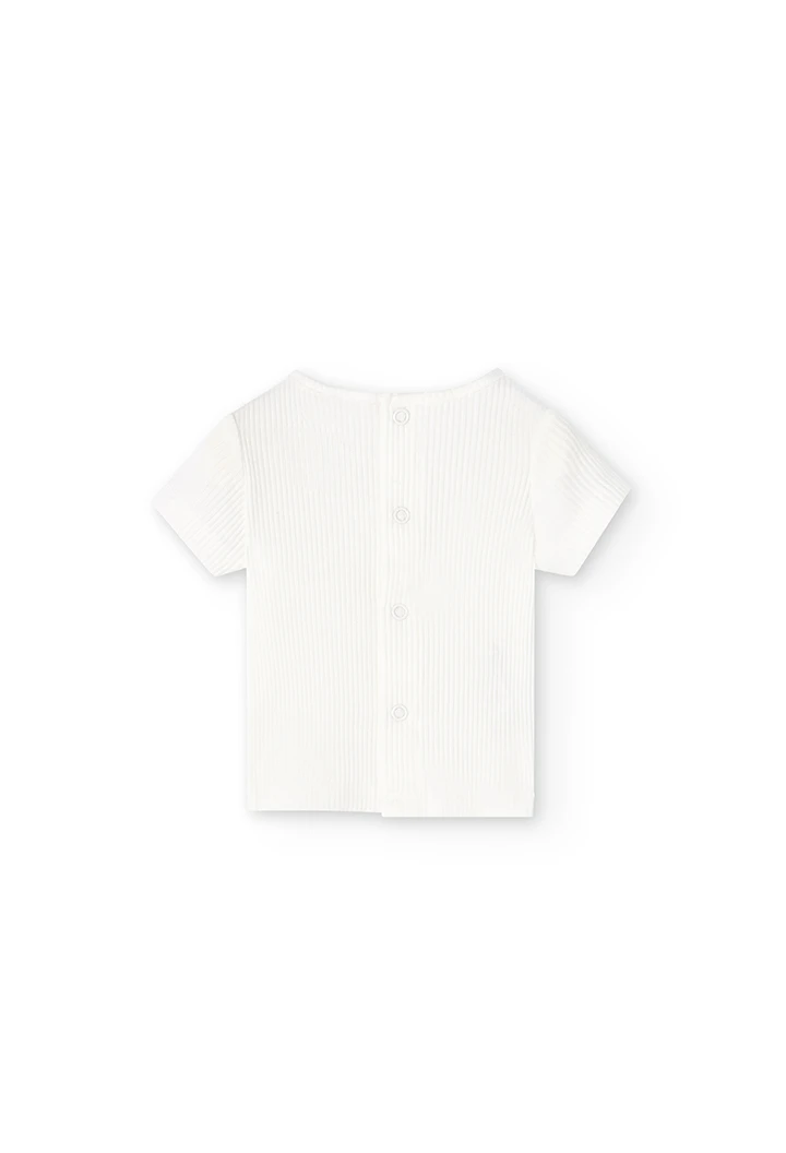 Pack en tricot bi matiere pour bébé