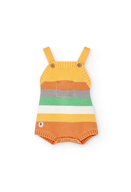 Pack en tricot bi matiere pour bébé