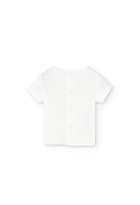 Pack en tricot bi matiere pour bébé