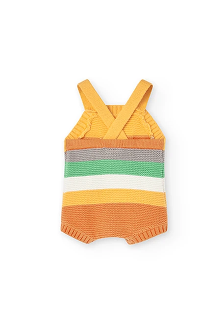 Pack en tricot bi matiere pour bébé