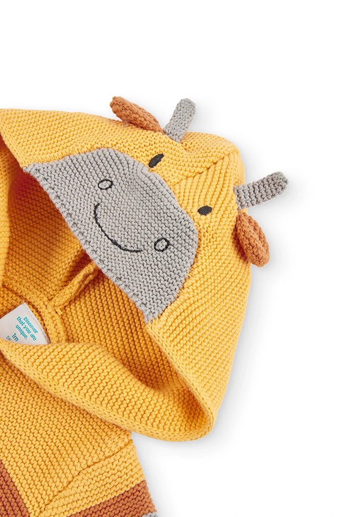 Jaqueta tricotosa de nadó