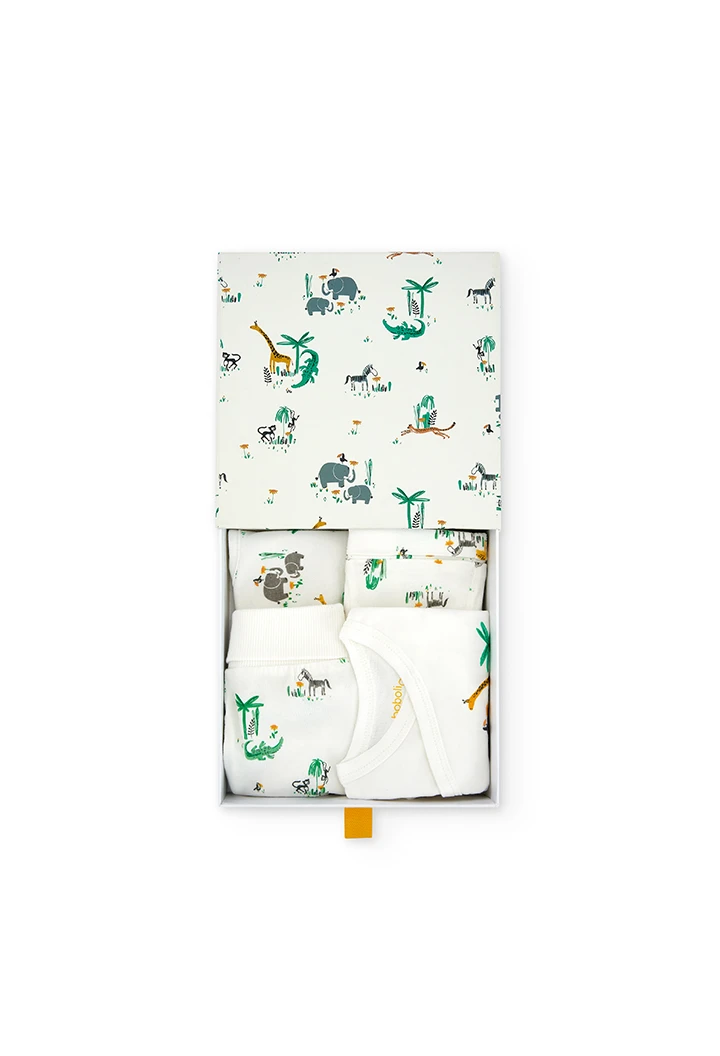 Pack 4 pièces tricotées pour bébé -BCI