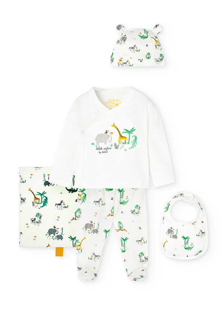 Pack 4 pièces tricotées pour bébé -BCI